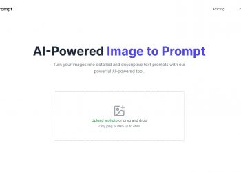 Image to Prompt Homepage