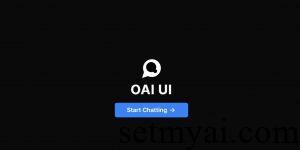 OAI UI Homepage