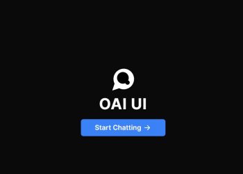 OAI UI Homepage