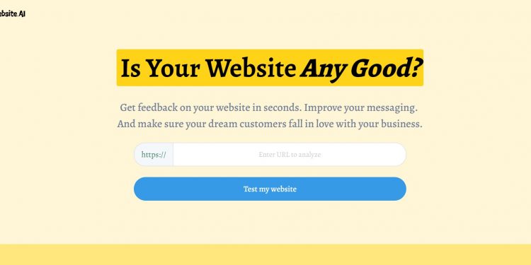 TestMyWebsite Homepage
