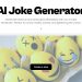 AI Joke Generator Homepage