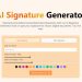 AI Signature Generator Homepage