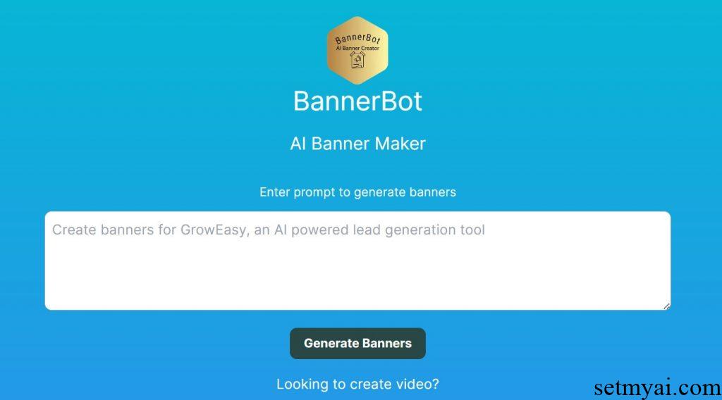 BannerBot Homepage