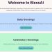 BlessAI Homepage