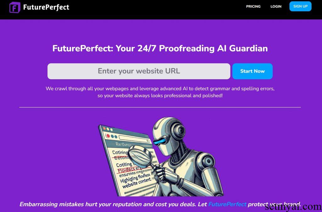 FuturePerfect Homepage