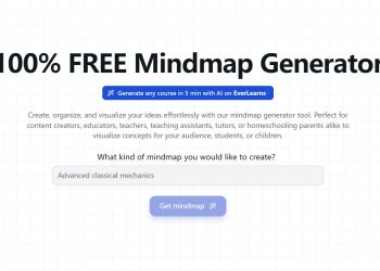 Mindmap Generator Homepage