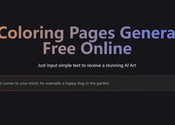 AI Coloring Pages Homepage