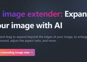 AI Image Extender Homepage