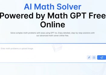 AI Math Solver Homepage