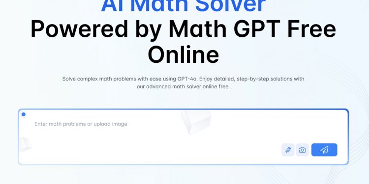AI Math Solver Homepage