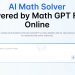 AI Math Solver Homepage
