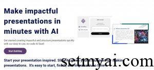 AI Slide Maker Homepage