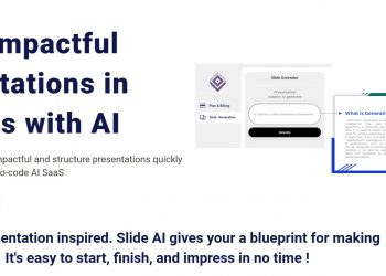 AI Slide Maker Homepage