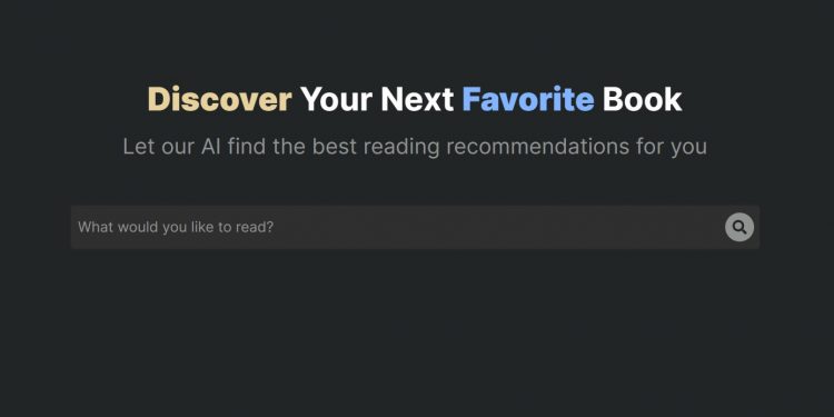 BookSurf AI Homepage