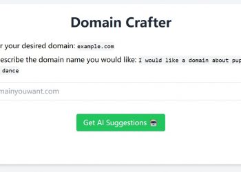Domain Crafter Homepage