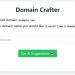 Domain Crafter Homepage