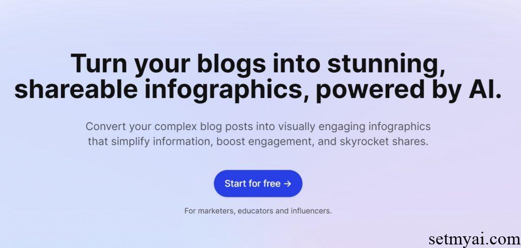 Infography Homepage