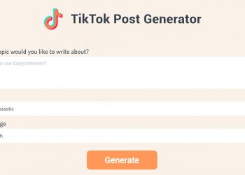 TikTok Post Generator Homepage