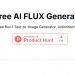 AI Flux Image Generator Homepage