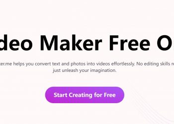 AI Video Maker Homepage
