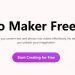 AI Video Maker Homepage