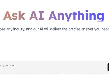 Ask AI Anything Homepage