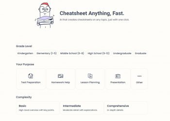 CheatSheet AI Homepage