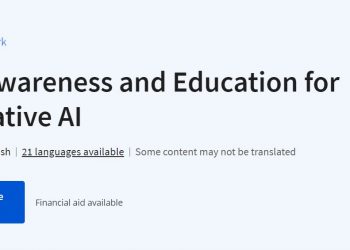 生成式人工智能的用户意识和教育 User Awareness and Education for Generative AI