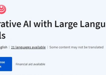 大语言模型与生成式人工智能 Generative AI with Large Language Models