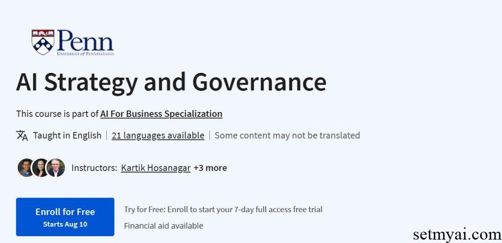 AI战略与治理 AI Strategy and Governance
