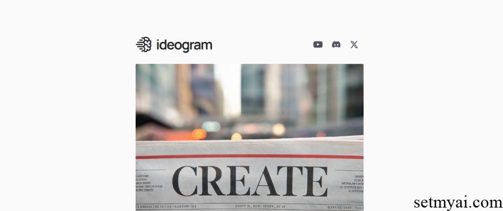 Ideogram Homepage