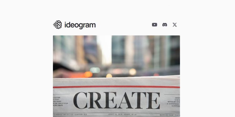 Ideogram Homepage