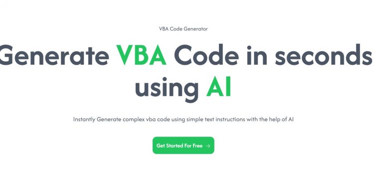 VBA Code Generator Homepage