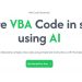 VBA Code Generator Homepage