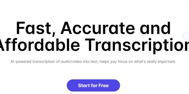 Yescribe AI Homepage