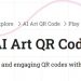AI Art QR Code Homepage