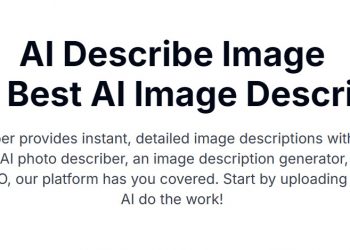 AI Image to Text Homepage