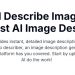 AI Image to Text Homepage