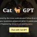 Cat GPT Homepage