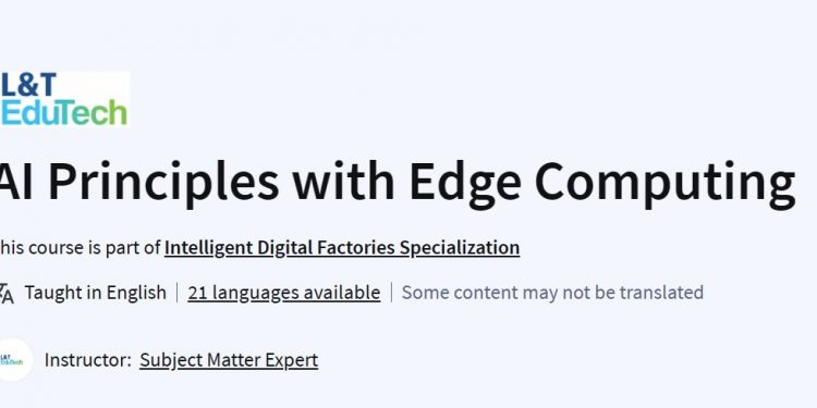 边缘计算的AI原则 AI Principles with Edge Computing