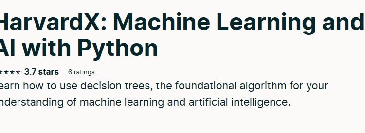 使用Python进行机器学习和人工智能 Machine Learning and AI with Python