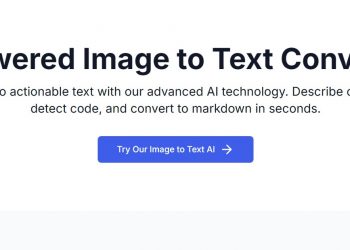 Image to Text AI Homepage