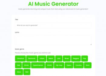 Music AI Homepage