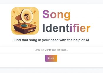 Song Identifier Homepage
