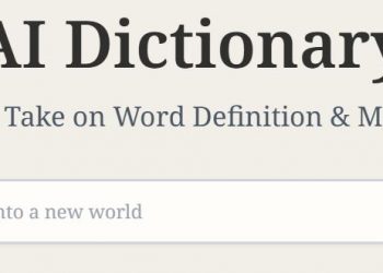 AI Dictionary Homepage