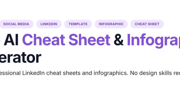 AI Infographic Generator Homepage