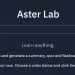 Aster Lab Homepage