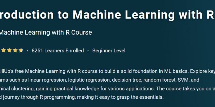 使用R进行机器学习简介 Introduction to Machine Learning with R