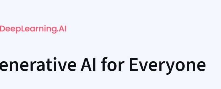 适合所有人的生成式AI Generative AI for Everyone