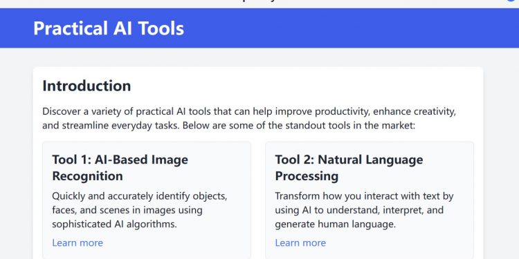 GPT Easy Web Homepage